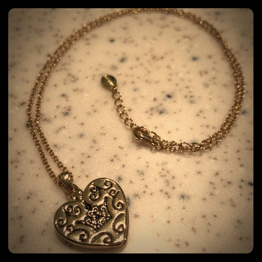 Gold Disney Heart Locket